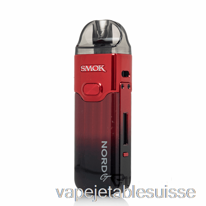 Vape Suisse Smok Nord Gt 80w Système Pod Rouge Noir